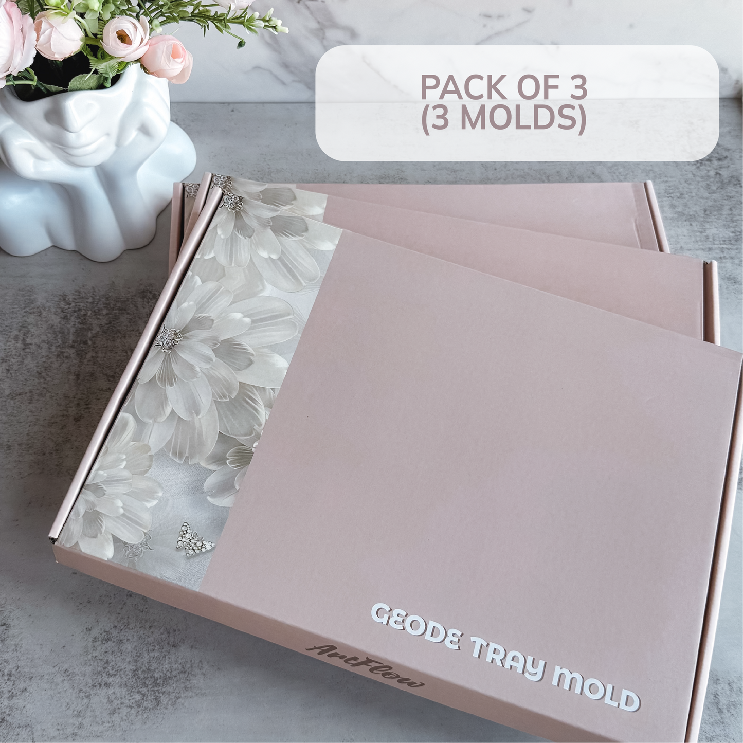 Geode Tray Silicone Mold For Resin