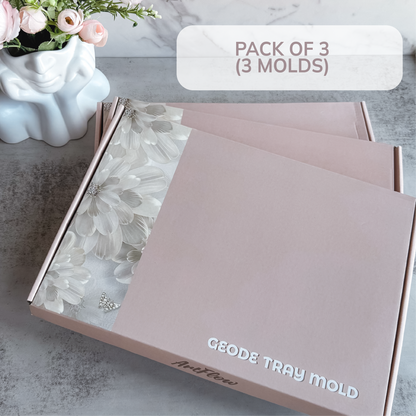 Geode Tray Silicone Mold For Resin