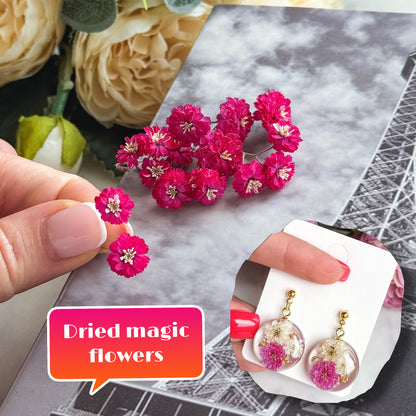dried flowers, perfect for use in molds and resin creations