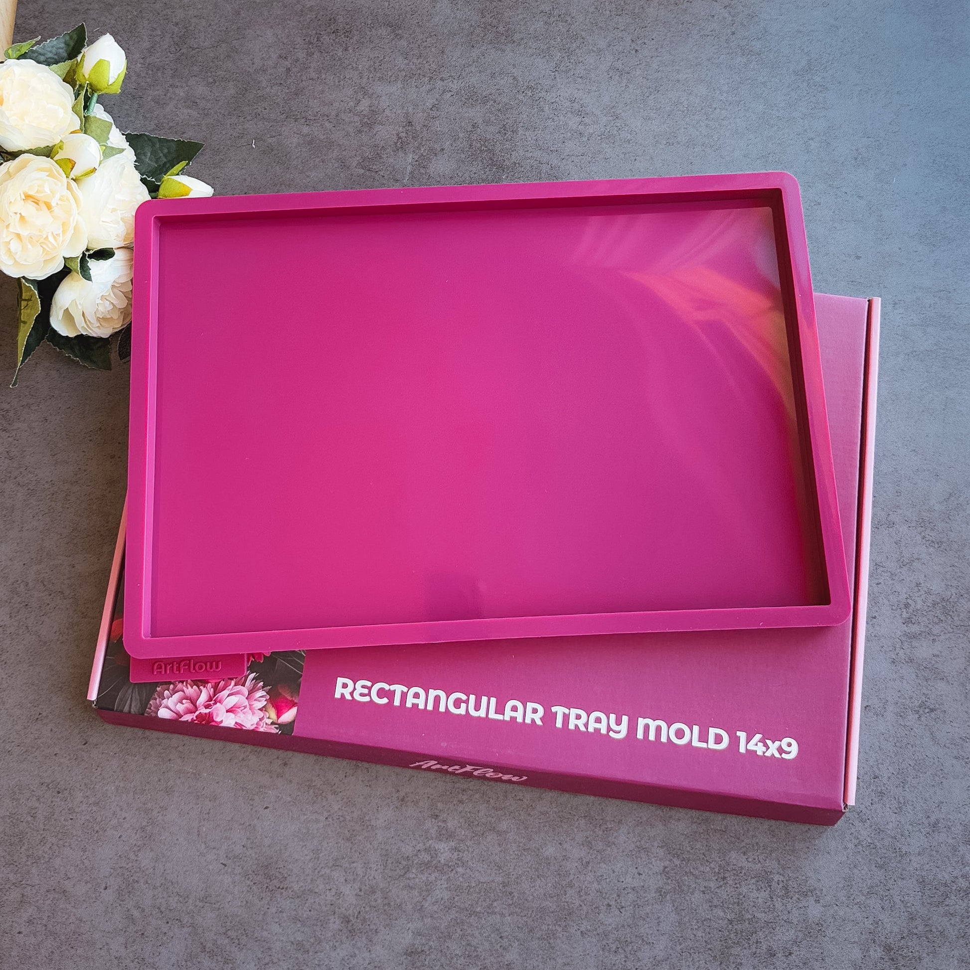 Rectangular Tray Silicone mold for resin