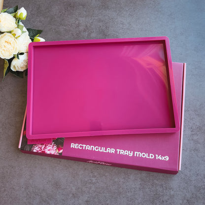 Rectangular Tray Silicone mold for resin