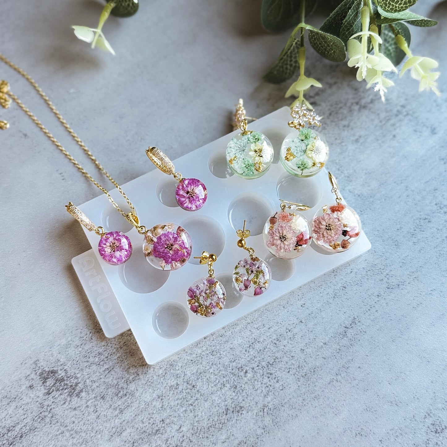 Jewelry Silicone Mold For Resin