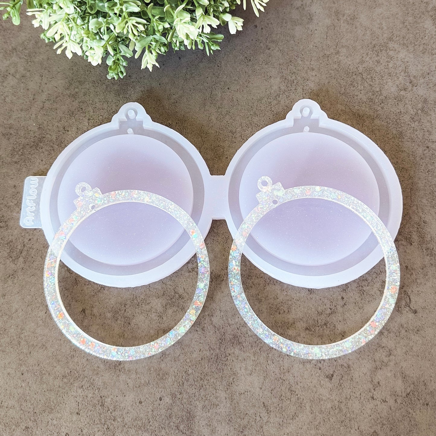 Christmas Silicone Ornament Mold For Resin