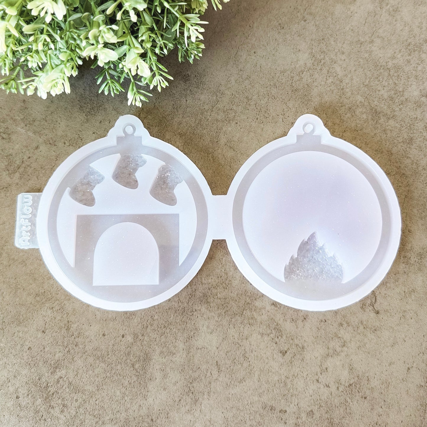 Christmas Silicone Ornament Mold For Resin