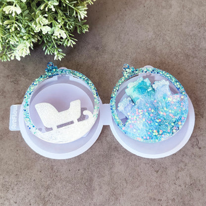Christmas Silicone Ornament Mold For Resin