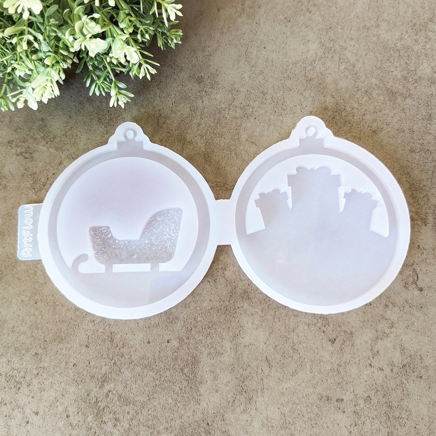 Christmas Silicone Ornament Mold For Resin
