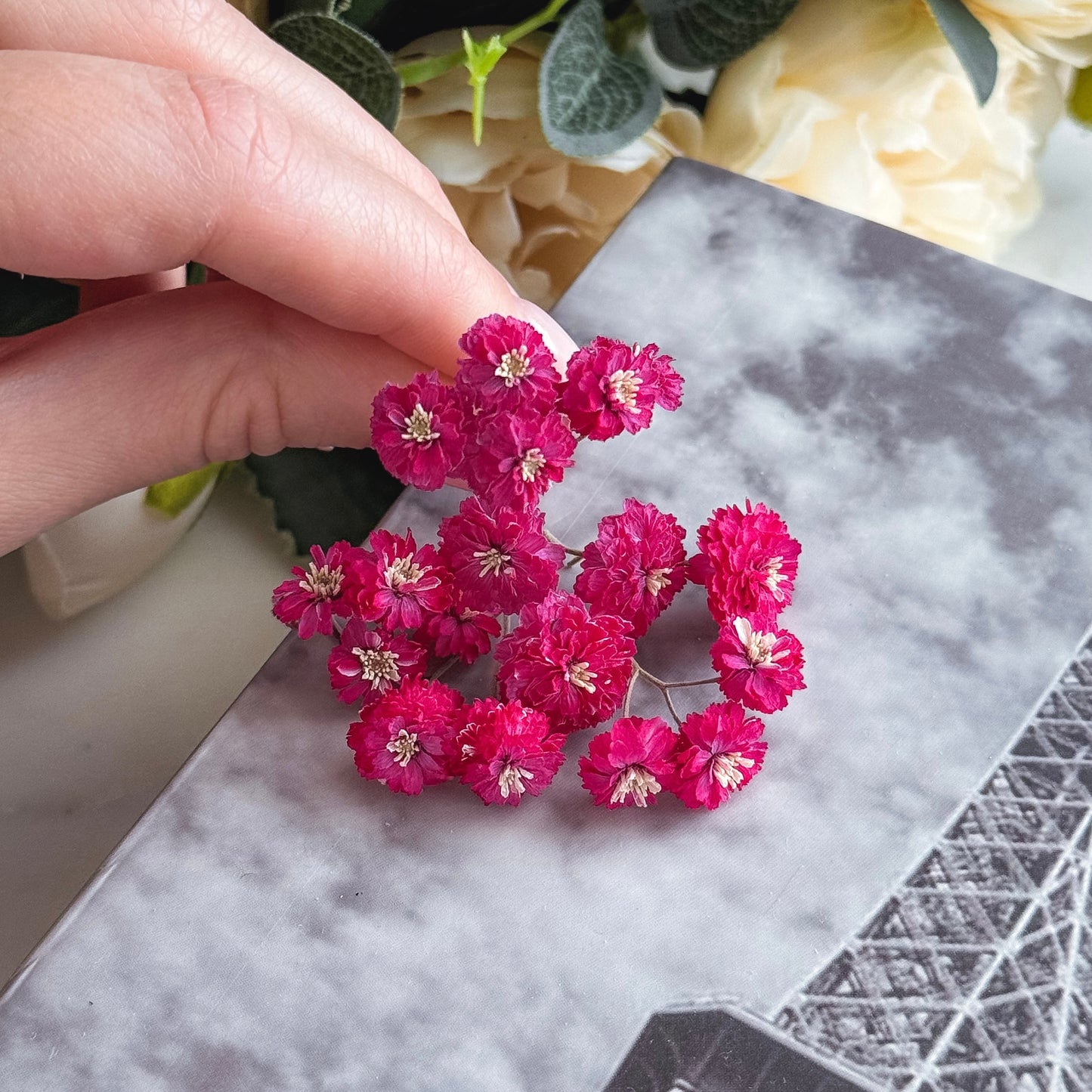dried flowers, perfect for use in molds and resin creations