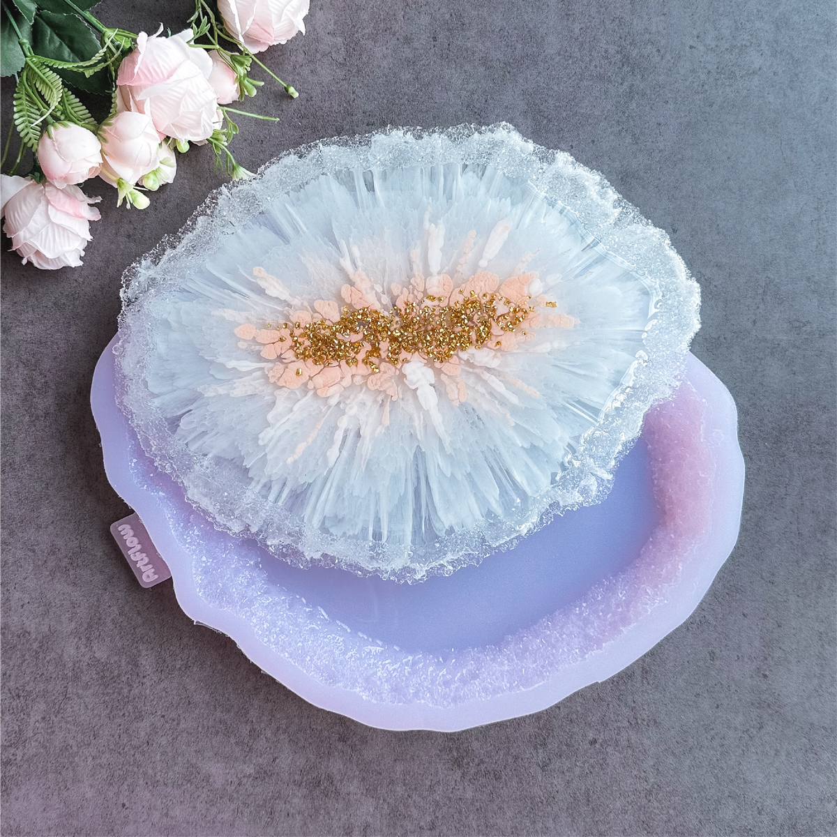 Crystal Edge Crystal Edge Tray – ART FLOW MOLDS