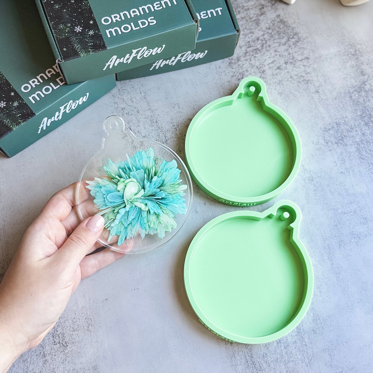 Ornament Silicone Mold For Resin