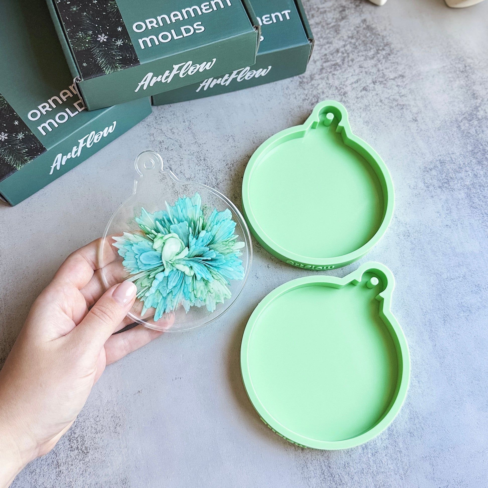 Ornament Silicone Mold For Resin